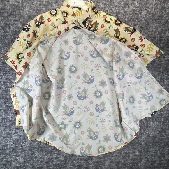 Cerveza Modelo Ripple Junction Beer Button Down Shirt Men’s 2XL Short Sleeve - Picture 8 of 10